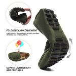 Osslue Women's Army Green Suede Leather Casual Penny Loafers Retro Ladies Moccasins Driving Mocs Comfort Slip-On Fashion Boat Shoes Classic Flats 8.5 M US XYM-1208-JLV085
