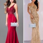 YAPAIOU Sparkly Women's Evening Clutch Purses Rhinestone Bag Luxury Handbags For Weddings Formal Prom Party(Silver)