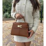 JW PEI Women's Elise Top Handle Bag - Umber - Large