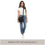 Baggallini Cross Over Crossbody Bag for Women - Travel Bag with Adjustable Strap & RFID Wristlet - Lightweight Water-Resistant Crossbody Purse