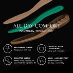 Naturalizer Womens Flexy Comfortable Slip On Round Toe Ballet Flats,Navy Leather,9 M US