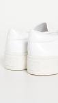 Vince Womens Warren Platform Slip On Fashion Sneakers Plaster 7 M