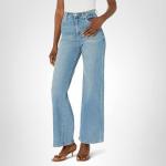 [BLANKNYC] Womens Luxury Clothing High Rise Sustainable Denim Mini Boot Cut Jean, Comfortable & Stylish Pant, Mixtape, 25