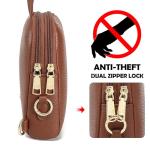 INICAT Vegan Leather Small Crossbody Sling Bag