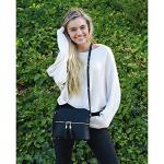 SG SUGU Lunar Black Dome Crossbody Bag