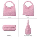 Queenoris Women's Vegan Leather Hobo Tote Bag