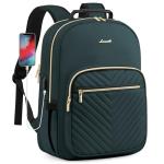 LOVEVOOK Quilted Laptop Backpack for Women