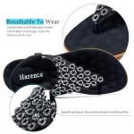 Chic Black T-Strap Flat Sandals for Women