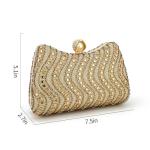 Luxury Diamond Evening Bag for Weddings and Events