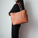 MKF Collection Bonita Fuschia Tote Bag Set