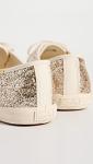 Keds Gold Glitter Lace-Up Sneakers for Women
