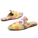 Stylish Women’s Pointed Toe Backless Mules