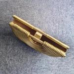 Chic Gold Clutch Purse for Evening Events