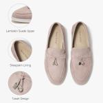 Pink Suede Women’s Loafers for Casual Chic