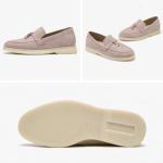 Pink Suede Women’s Loafers for Casual Chic