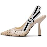 Elegant Slingback Heels with Bowknot for Women