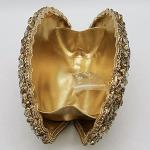 Elegant Flower Rhinestone Clutch for Special Occasions