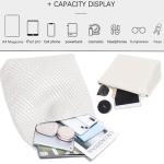 Vegan Leather Hand-Woven Tote Bag - Creamy White
