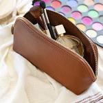 Londo Leather Makeup Bag – Chic Travel Organizer