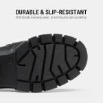 Chic Black Platform Loafers for Women