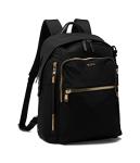 TUMI Voyageur Halsey Backpack in Black & Gold