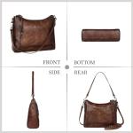Iswee Genuine Leather Crossbody Bag for Women