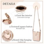 Crocodile Embossed Small Luxury Crossbody Bag