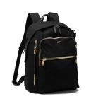 TUMI Voyageur Halsey Backpack in Black & Gold