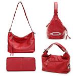 Zency Real Leather Lady’s Casual Shoulder Bag