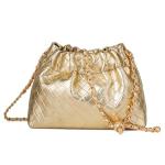 Gold Mini Evening Clutch Bag for Women