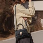 Elegant Small Satchel with Detachable Strap