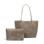 Luxury Woven Tote Bag Set for Travel