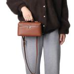 Trendy Mini Leather Crossbody Bag for Women