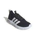 adidas Women's Cloudfoam Flex Slounge Shoes, Black/Pink
