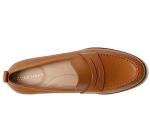 Cole Haan Women's Pecan Leather Penny Loafers
