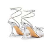 DREAM PAIRS Sparkly Stiletto Bow Heels