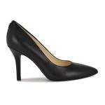 Nine West Black Leather Fifth9x9 Pumps for Women