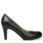 Naturalizer Michelle Black Leather Women's Pumps
