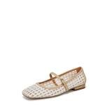 Franco Sarto Ivory White Tinsley Ballet Flats