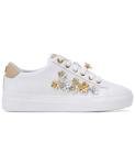 KARL LAGERFELD Paris Women's Sneakers in White/Nude