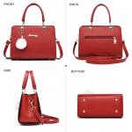 Xiaoyu Fashion Purses and Handbags for Women Ladies Small Crossbody bag Top Handle Satchel Shoulder Bags Totes (Wine Red)