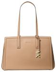 Michael Kors Women's Laila Medium Tote Bag, Gold-Tone Hardware/Husk