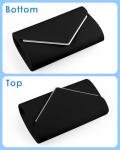 TINDTOP Clutch Purses for Women, PU Leather Formal Evening Bags Shoulder Party Handbags Wedding Cocktail Prom Clutches