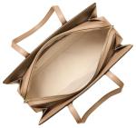 Michael Kors Women's Laila Medium Tote Bag, Gold-Tone Hardware/Husk