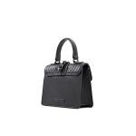 ALDO Women's Mini Jerilini Top Handle Bag, Black/Black
