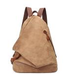 KL928 PU Leather Vintage Backpack – Large Casual Daypack Outdoor Travel Rucksack Hiking Backpacks for Men Women