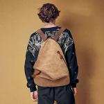 KL928 PU Leather Vintage Backpack – Large Casual Daypack Outdoor Travel Rucksack Hiking Backpacks for Men Women