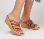 Skechers Beverlee Tiger Wedge Sandal for Women