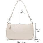 NIUEIMEE ZHOU 90s Vegan Leather Shoulder Bag