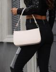 NIUEIMEE ZHOU 90s Vegan Leather Shoulder Bag